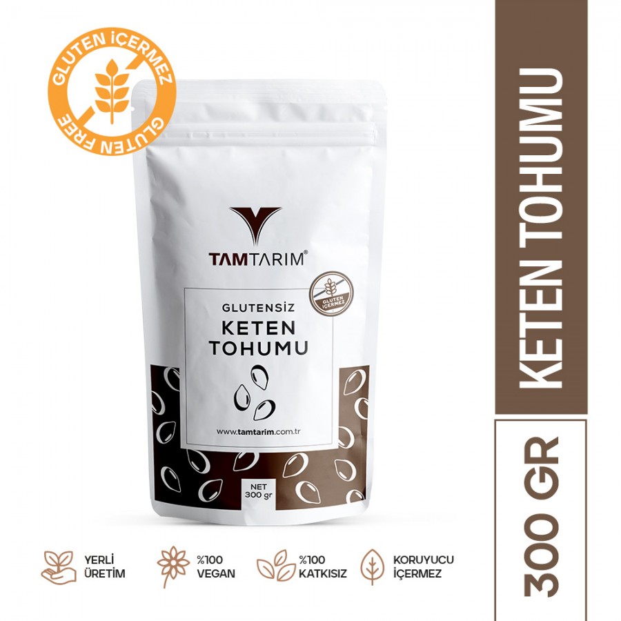 Glutensiz Keten Tohumu 300 gr 