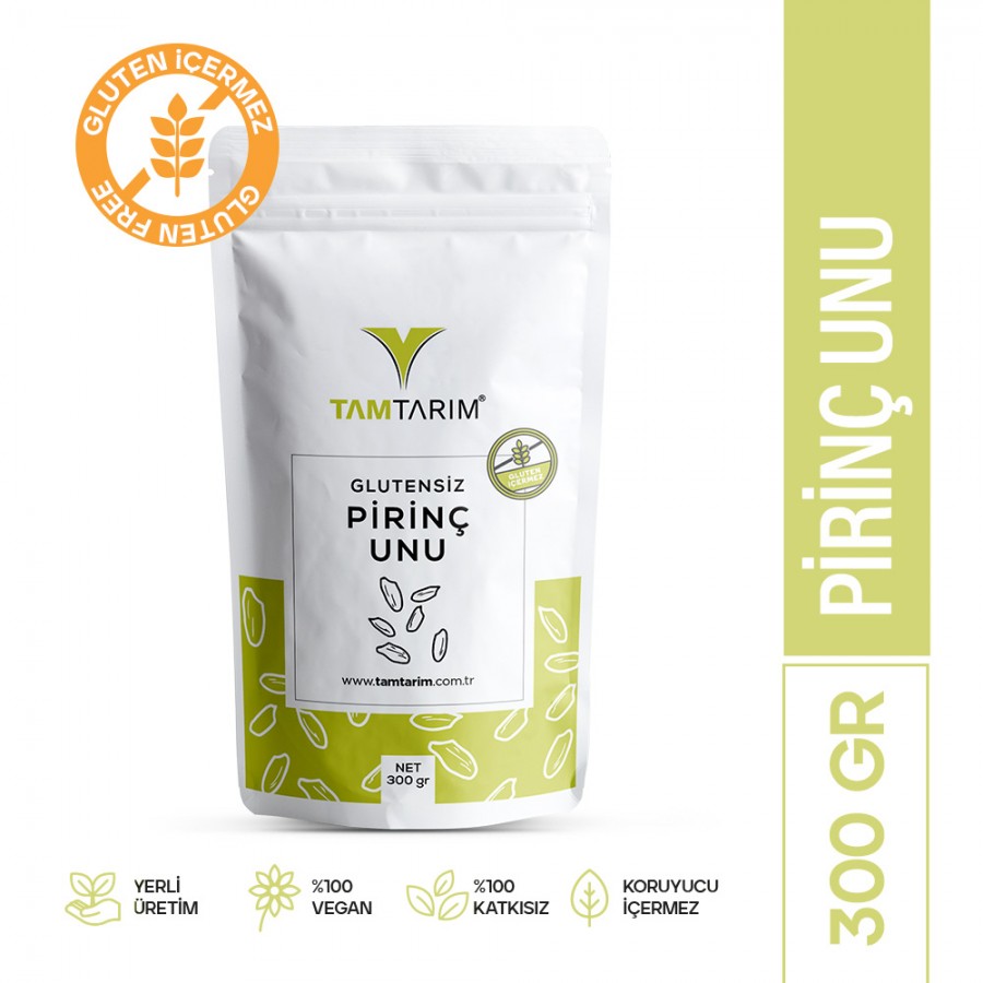 Glutensiz Pirinç Unu 300 gr 