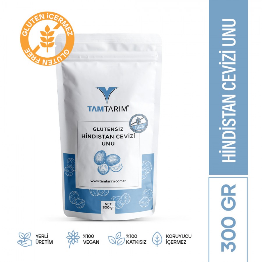 Glutensiz Hindistan Cevizi Unu 300 gr